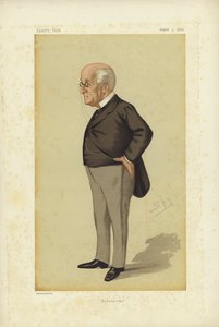 James Manby Gully, MD, Hydrotherapie, Vanity Fair Karikatur von Leslie Matthew Ward