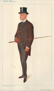 Colonel Frank Shuttleworth, Charlie, 10. Februar 1909, Vanity Fair Karikatur von Leslie Matthew Ward