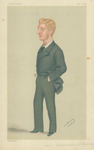 Kommandant Lord Ramsay, Liverpool, 28. Februar 1880, Vanity Fair Karikatur von Leslie Matthew Ward