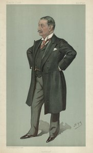 Dr. Nathaniel Edward Yorke-Davis, Diätetik, 12. April 1900, Vanity Fair Karikatur von Leslie Matthew Ward