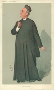 Pater Bernard Vaughan, Ein moderner Savonarola, 30. Januar 1907, Vanity Fair Karikatur von Leslie Matthew Ward