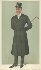 HSH Der Herzog von Teck, Frank, 17. Juli 1902, Vanity Fair Karikatur von Leslie Matthew Ward
