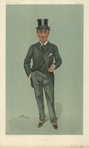 Mr. Charles Algernon Whitmore, Chelsea, 16. Mai 1901, Vanity Fair Karikatur von Leslie Matthew Ward