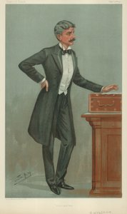 Mr. George Wyndham, Dover und Krieg, 20. September 1900, Vanity Fair Karikatur von Leslie Matthew Ward