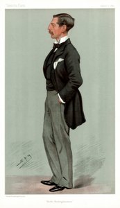 North Huntingdonshire, Ailwyn Fellowes, britischer Politiker, 1896 von Leslie Matthew Ward