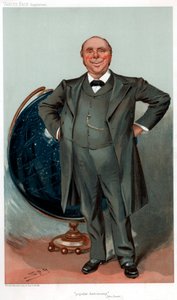 Robert Stawell Ball, britischer Astronom, Mathematiker, Dozent und Popularisierer der Wissenschaft, 1905 von Leslie Matthew Ward