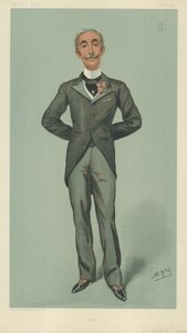 Sir Albert Edward Sassoon, Hyde, 1. Februar 1900, Vanity Fair Karikatur von Leslie Matthew Ward