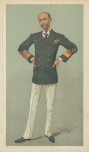 Sir Edward Hobart Seymour, China, 31. Oktober 1901, Vanity Fair Karikatur von Leslie Matthew Ward