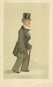 Sir Walter George Stirling, zweiundachtzig, 26. Juli 1884, Vanity Fair Karikatur von Leslie Matthew Ward