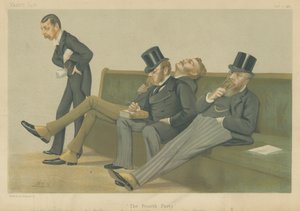 Spencer-Churchill, Balfour, Drummond-Wolff und Gorst von Leslie Matthew Ward