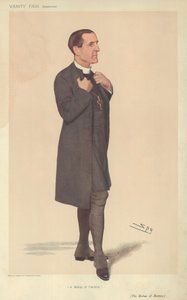 Der Bischof von Stepney, Ein Bischof der Entscheidung, 19. April 1906, Vanity Fair Karikatur von Leslie Matthew Ward