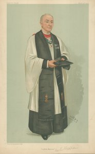 Der Reverend Edgar Sheppard, ein großer Trauungspriester, 24. März 1904, Vanity Fair Karikatur von Leslie Matthew Ward