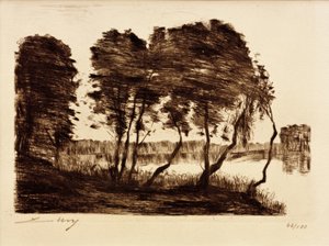 Schlachtensee I von Lesser Ury