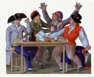 Die Marseillaise, 18. Jahrhundert (Gouache)