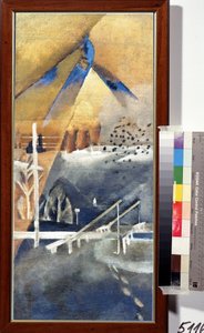 Winterlandschaft von Lev Aleksandrovitc Bruni