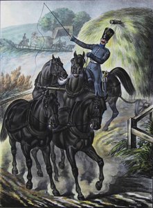Soldat der Garde-Versorgungszug-Brigade, 1829