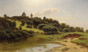 Das Savvino-Storozhevsky-Kloster bei Zvenigorod von Lev Lyvovich Kamenev