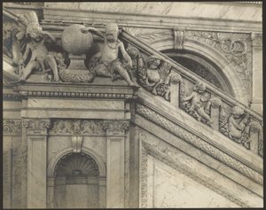 Architektonisches Detail, Library of Congress von Levin C. Hardy