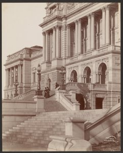 Eingangspavillon der Kongressbibliothek von Levin C. Hardy