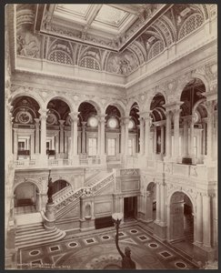 Kongressbibliothek: Große Treppenhalle