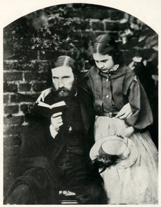 George Macdonald und seine Tochter Lilia Scott MacDonald, um 1863, 1948