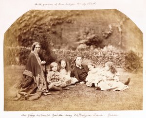 Porträt der Familie MacDonald mit Lewis Carroll, 1863 von Lewis Carroll