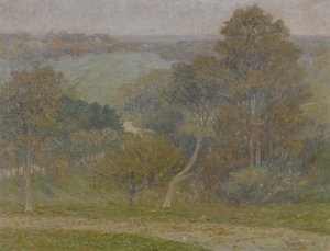 Hügel und Senke, ca. 1896 von Lewis Henry Meakin