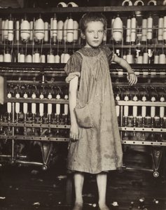 Addie Card, 12 Jahre alt. Spinnerin in der Baumwollspinnerei, North Pownal, Vermont