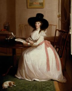 Elizabeth Maria Chevallier Syer, Porträt von Lewis Vaslet