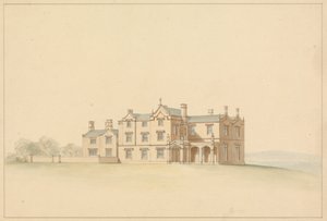 Entwurf für eine Tudoreske Villa