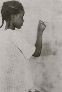 Ein Schüler in der Pleasant Green School - Pocahontas County, West Virginia 1921 von Lewis Wickes Hine
