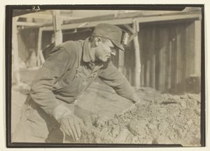 Bremser auf Kohlenzug, Pennsylvania von Lewis Wickes Hine