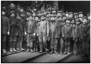 Breaker Boys Pittston PA ca. 1911 von Lewis Wickes Hine
