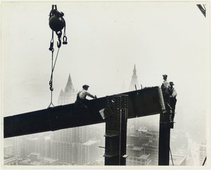 Bau des Empire State Building, ca. 1931