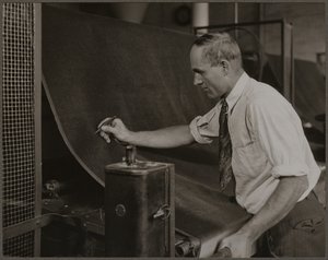 Stoffinspektion von Lewis Wickes Hine