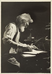 Drucker in New York, 1905 von Lewis Wickes Hine