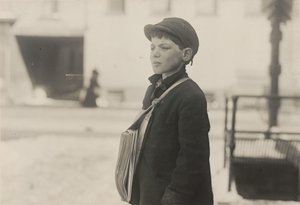 Tony Casale, Bologna, 11 Jahre alt, verkauft seit 4 Jahren Zeitungen, Hartford..., März 1909