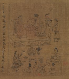 Das Buch der kindlichen Pietät, ca. 1085 von Li Gonglin