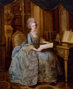 La Petite Reine oder Porträt von Madame Sophie, ca. 1770-74 von Lié Louis Périn Salbreux