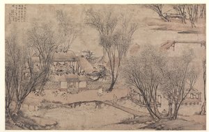 Neujahrstag in einem Dorf am Steinsee, 1609
