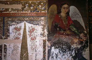 Engel, armenische Vank-Kathedrale oder Kirche der Heiligen Schwestern, Isfahan, Iran von Unbekannt Unbekannt