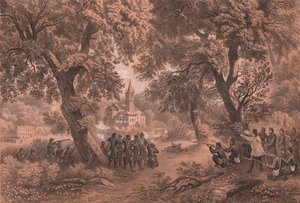 Angriff der Truppen Garibaldis bei San Fermo della Battaglia, Como, Lombardei von Unbekannt Unbekannt