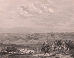 Schlacht von Freiburg, Deutschland, August 1644, Dreißigjähriger Krieg (Stahlstich auf Chinapapier) von Unbekannt Unbekannt