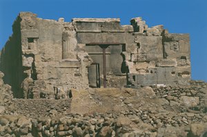 Altes Aghurmi in der Oase Siwa. Tempel des Orakels oder Tempel von Amon. 26. Dynastie, 664-525 v. Chr. von Unbekannt Unbekannt