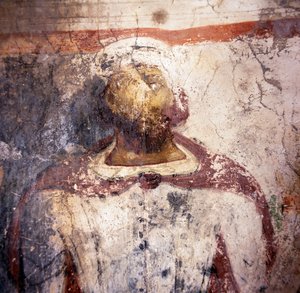 Fresko Käufer, Fresko in der byzantinischen Kirche Agios Georgios