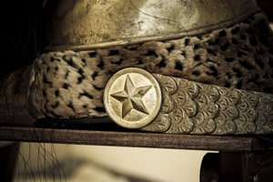 Historische Nachstellung: Helm des 23. Dragonerregiments, französische Armee, Napoleonische Kriege von Unbekannt Unbekannt
