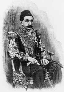 Porträt von Abdul Hamid II (1842-1918), 34. Sultan des Osmanischen Reiches von 1876 bis 1909