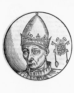 Porträt von Coelestin II. von Unbekannt Unbekannt