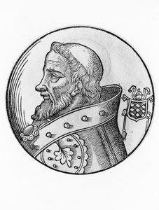 Porträt von Damasus II. von Unbekannt Unbekannt
