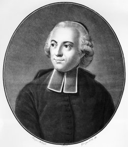 Porträt von Etienne Bonnot de Condillac (1714-1780), französischer Ökonom, Philosoph und Epistemologe von Unbekannt Unbekannt